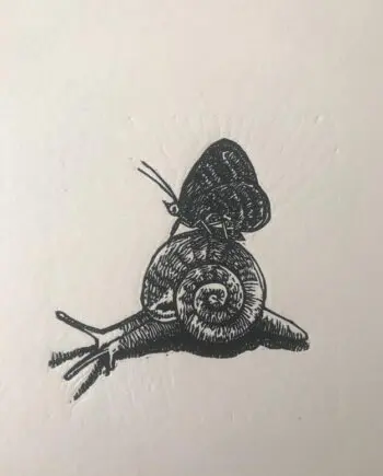 Pinwheel Snail And Friend