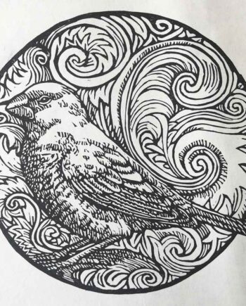 Scrollwork Series : Nyas Seed Cracker