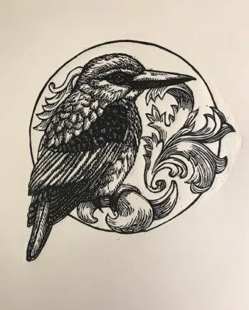 Kingfisher Series : Woodland Kingfisher