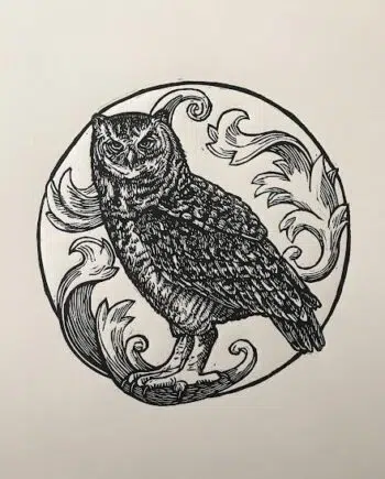 Owl Series : Giant Eagle Owl