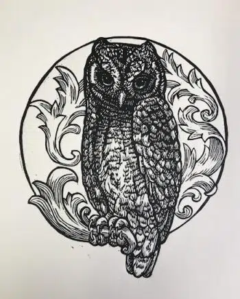 Owl Series : Scops Owl