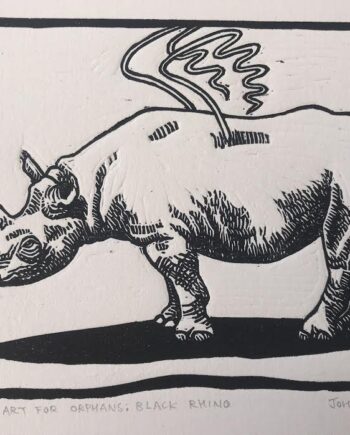 Art for Orphans: Black Rhino Angel Wings