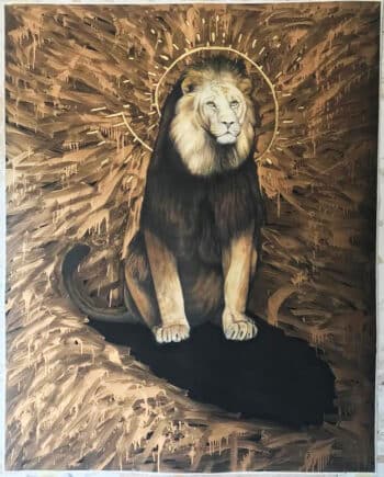Halo Lion Pastel