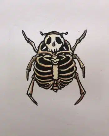 Little Shop Of Horrors - Beetle Skeleton