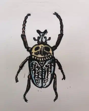 Little Shop Of Horrors - Goliath Beetle and Skull