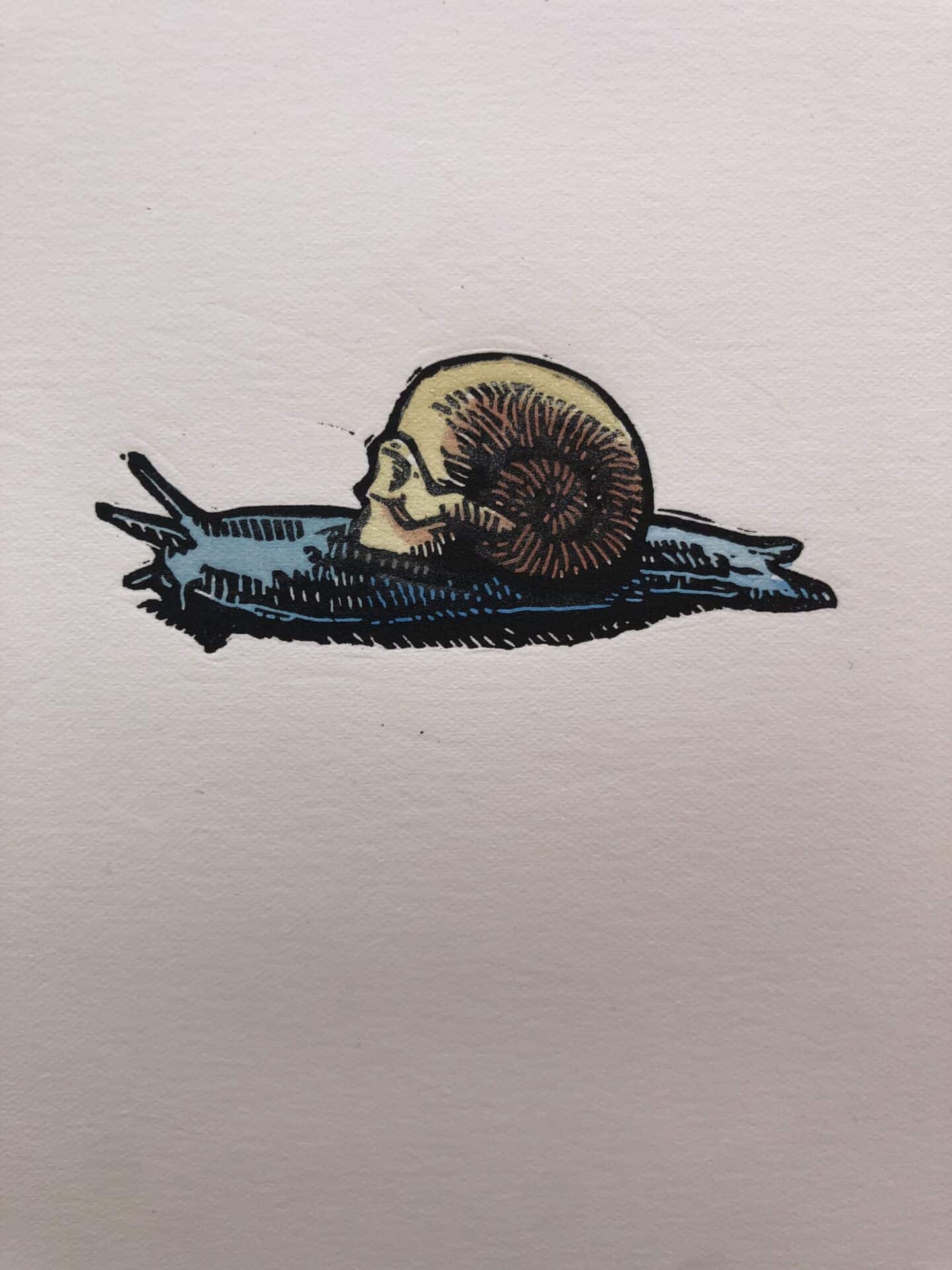 Little Shop Of Horrors - Snail and Skull