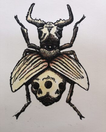 Little Shop Of Horrors - Tiger Beetle and Skulls