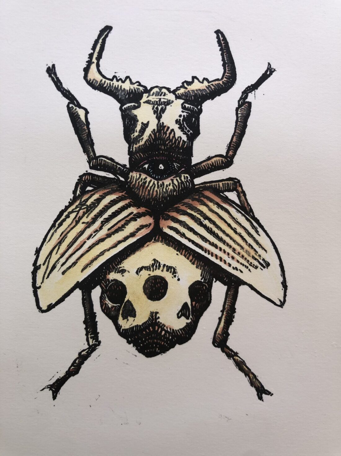 Little Shop Of Horrors - Tiger Beetle and Skulls