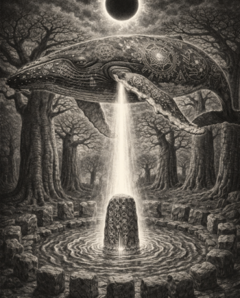 The Whale Series: Whale in Baobab Forest